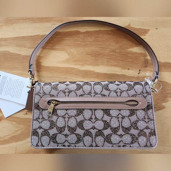 Coach Tabby 26 Signature Jacquard Crystal - Picture 11 of 16